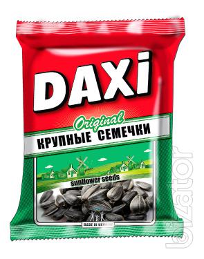 Жареные семечки ТМ Дакси Жареные семечки ТМ Дакси