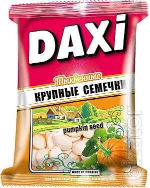 Тыквенные жареные семечки ТМ Дакси 50 г. Тыквенные жареные семечки ТМ Дакси 50 г.