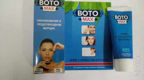 Купить Крем с эффектом ботокса Boto Max от морщин оптом от 10 шт Купить Крем с эффектом ботокса Boto Max от морщин оптом от 10 шт