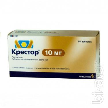 Крестор табл. 10мг. 28; 10мг. 90; 20мг. 28; 20мг. 90 Крестор табл. 10мг. 28; 10мг. 90; 20мг. 28; 20мг. 90