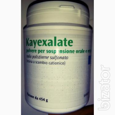 Кайексалат kayexalate 454г антикалий 