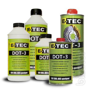 E-TEC Brake Fluid DOT-3 (Тормозная жидкость E-tec DOT-3) 