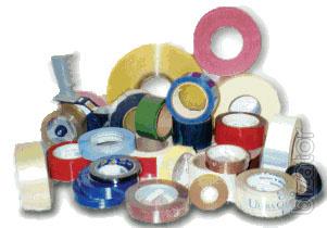 Packing tape. 