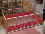 wooden playpen with gate 1.5 x