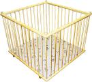 Wooden playpen 