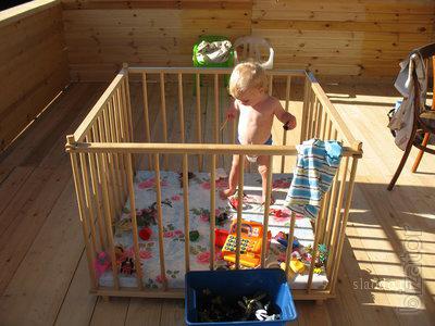 the wooden playpen baby Hm