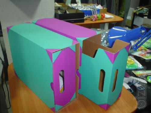 We offer cardboard boxes for paper and stationery 
