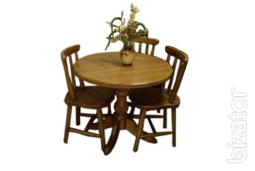 Round extendable table Karina 