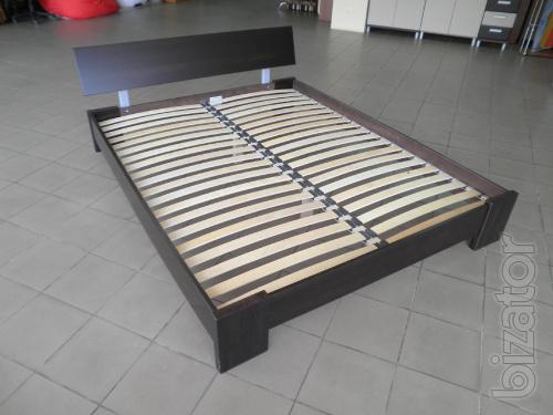 Wooden bed Titan 
