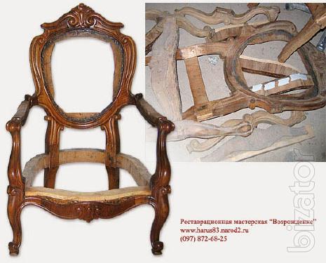 Restoration of antique furniture and ancient icons 