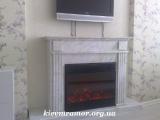 Marble fireplaces. Fireplaces made of stone.