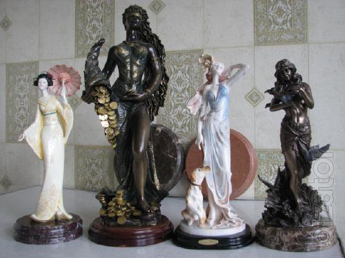 Restoration of ceramics and porcelain sculptures, figurines, Souvenirs, vases, sculptures. 