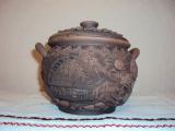 Ceramic (clay)handmade ware.