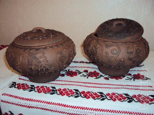 Ceramic (clay)handmade ware. 