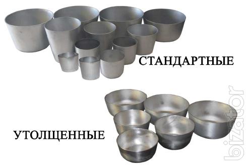 Aluminum bakeware PASOK and cakes. 