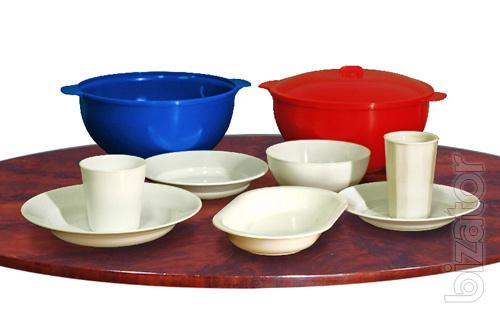 Plastic reusable utensils for hot and Ho 