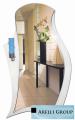 Mirror with sandblasted pattern to order Kiev