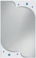 Mirror with sandblasted pattern to order Kiev 