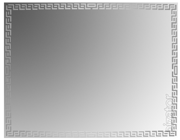 Mirror with sandblasted pattern to order Kiev 
