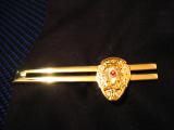 Gold plated items with the metal surface.