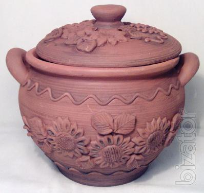 Pottery is handmade. pottery 