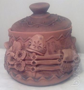 Clay pots for baking 