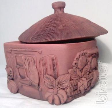 Clay pots for baking 