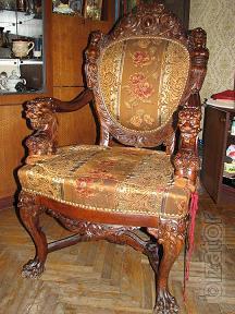 Professional restoration of antique furniture. 