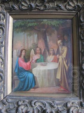 Professional restoration of antique icons and frames and Kyoto. 