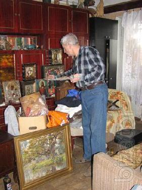 Professional restoration of antique icons and frames and Kyoto. 