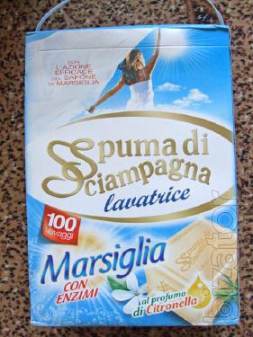Washing Europe. detergent without phosphates from Italy 