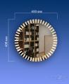 Mirror with sandblasted pattern to order Kiev