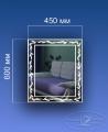 Mirror with sandblasted pattern to order Kiev 