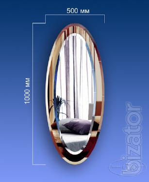 Double (in the hallway) mirrors to order Kiev 