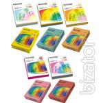 Colored paper for copiers 