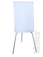 Flipchart. Board on a tripod. 