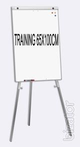 Flipchart. Board on a tripod. 
