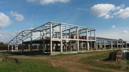 Ангари на основі металевого каркасу Ангари на основі металевого каркасу