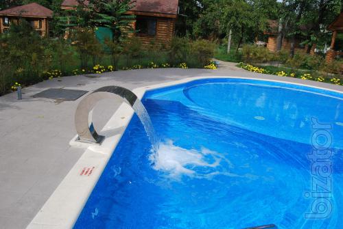 The destruction of algae in the pool. 