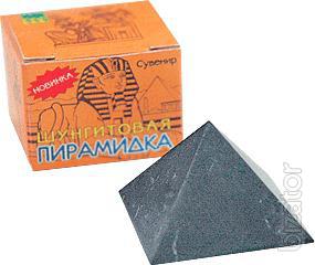 Shungite pyramid. The price of 103 USD. 