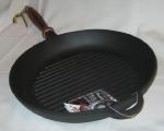 Grilled. Cast iron grill pan inexpensive. cod. 
