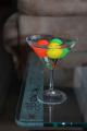 Offer reusable ice TM “Bubble ice” (beverage coolers) 