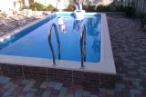 Disinfection of pool water without chlorine. 