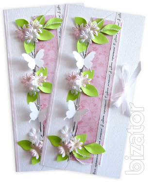 Exclusive handmade greeting cards greeting, corporate, birthday, 