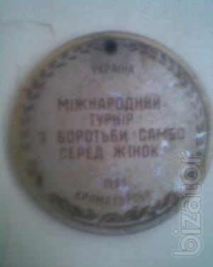 Medal of the international tournament on wrestling Sambo among women,Sports newspaper-3rd place,3rd place 