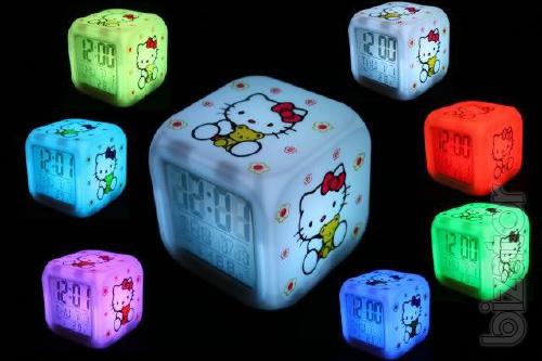 Alarm clock night Light Hello Kitty with 