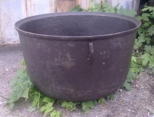 Cast-iron cauldron 100 liters
