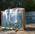 Fabrication and installation of mirrors on order. glazing and glazing