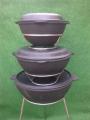 Cast-iron cauldron Belarus.