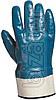 Cotton glove nitrile (full nitrile coating, solid cuffs) 